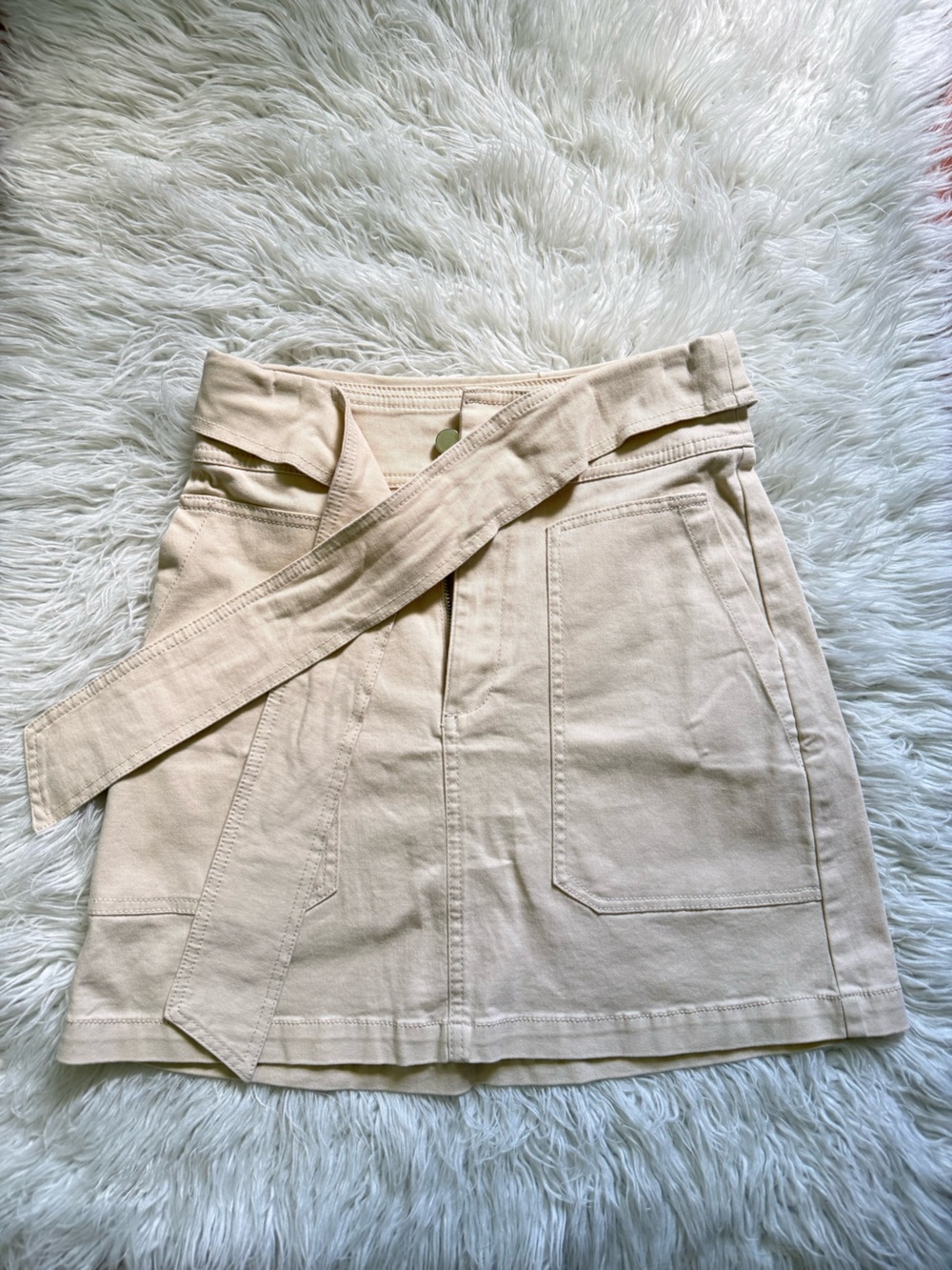 Tan skirt